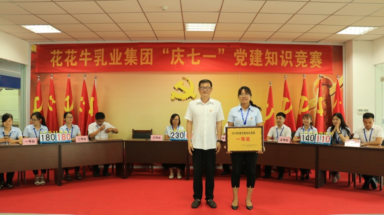 知识竞赛争先锋 比学赶超展风采 —— 米兰app登录入口_米兰online(中国)乳业集团党委举办庆 “七一”党建知识竞赛 知识竞赛争先锋 比学赶超展风采 —— 米兰app登录入口_米兰online(中国)乳业集团党委举办庆 “七一”党建知识竞赛