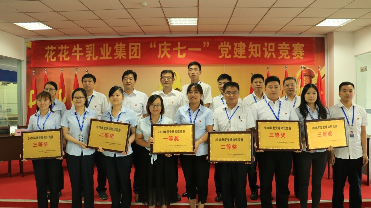知识竞赛争先锋 比学赶超展风采 —— 米兰app登录入口_米兰online(中国)乳业集团党委举办庆 “七一”党建知识竞赛 知识竞赛争先锋 比学赶超展风采 —— 米兰app登录入口_米兰online(中国)乳业集团党委举办庆 “七一”党建知识竞赛