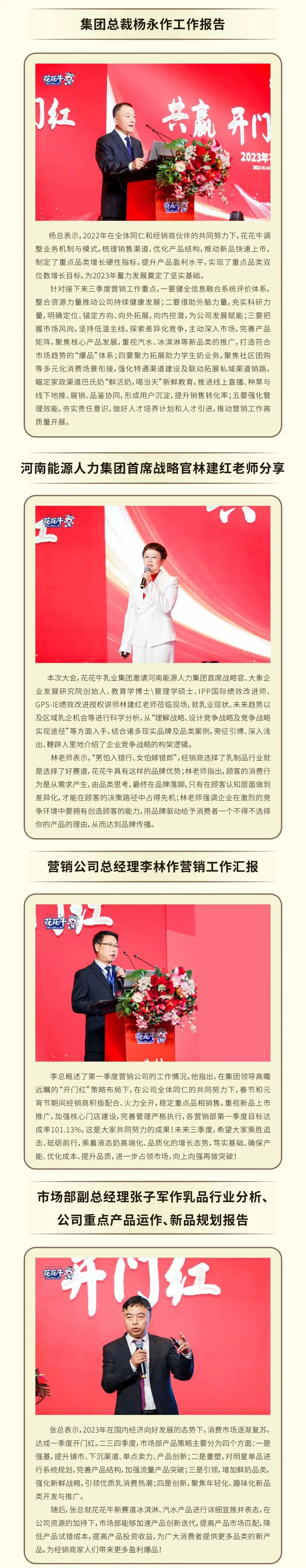 共赢 开门红·创新 赢未来｜米兰app登录入口_米兰online(中国)乳业集团召开2023年度营销大会