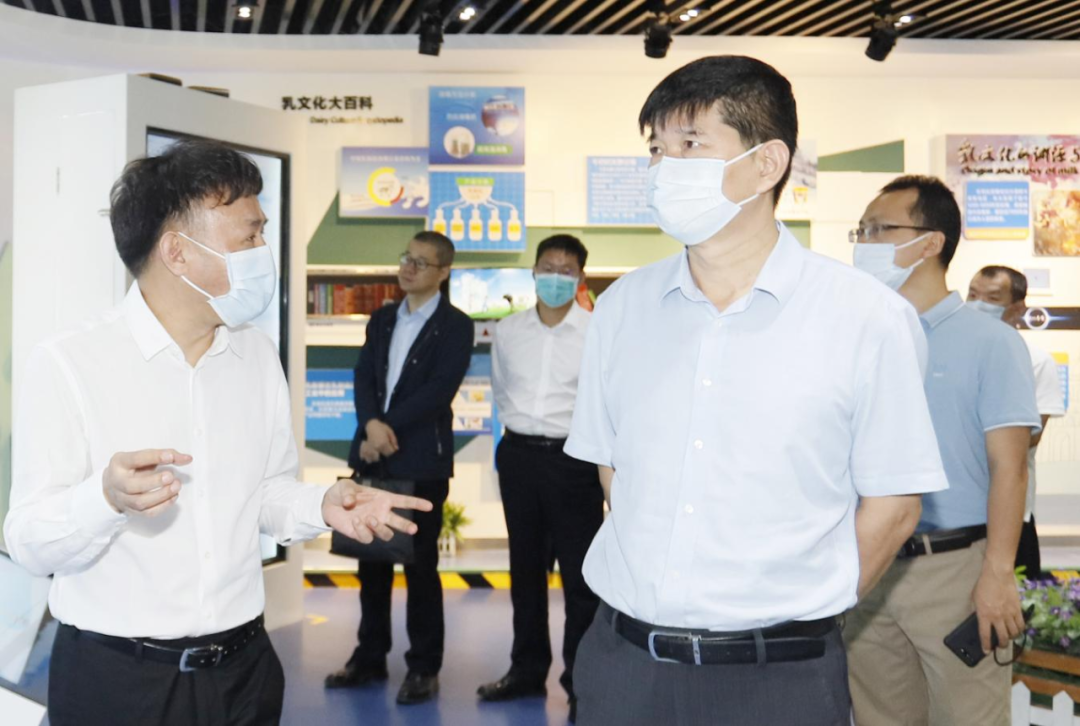 快讯丨河南省人民政府国有资产监督管理委员会副主任刘银志莅临米兰app登录入口_米兰online(中国)乳业集团参观座谈