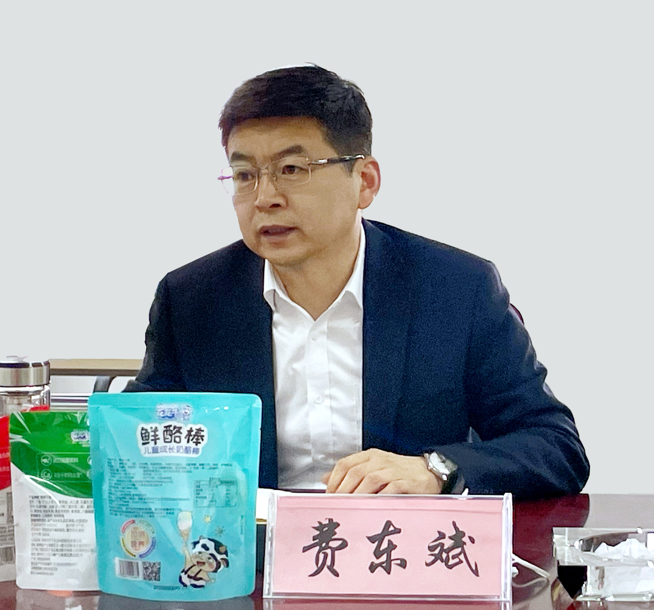 河南省委常委、副省长费东斌莅临 米兰app登录入口_米兰online(中国)乳业集团调研
