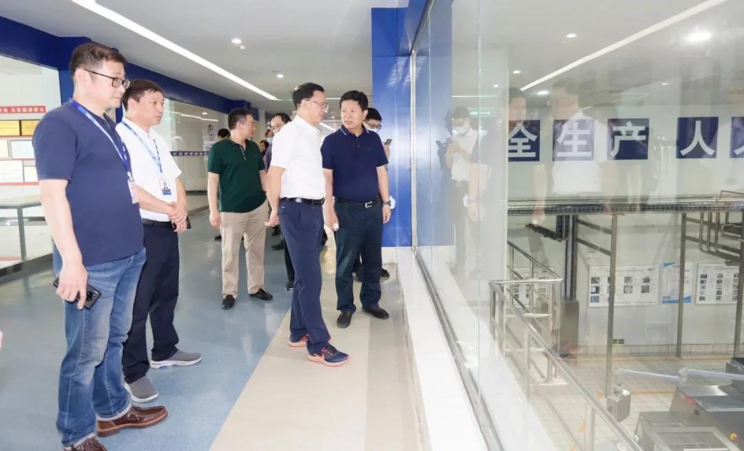 快讯 | 湖北省农业厅副厅长王海涛等领导一行莅临河南米兰app登录入口_米兰online(中国)乳业集团参观调研