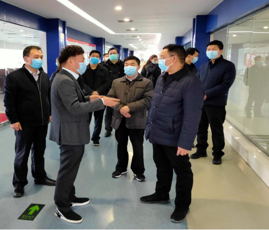 省委统战部副部长张红林一行莅临米兰app登录入口_米兰online(中国)乳业集团 调研复工复产暨二七区民营经济发展工作座谈会