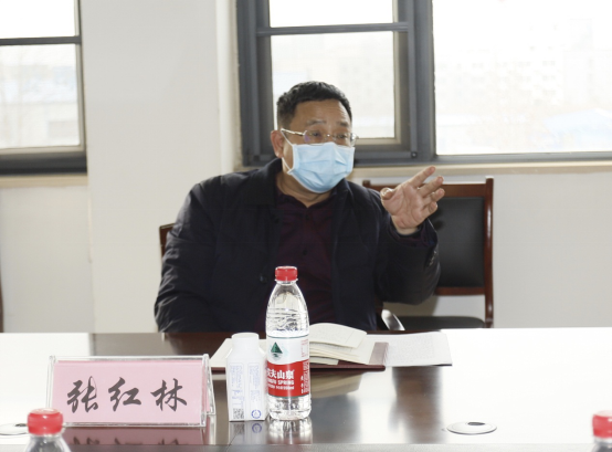 省委统战部副部长张红林一行莅临米兰app登录入口_米兰online(中国)乳业集团 调研复工复产暨二七区民营经济发展工作座谈会