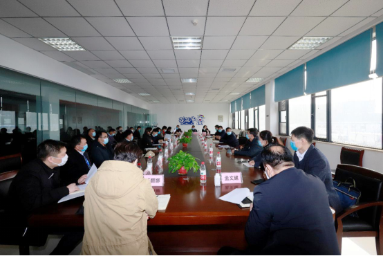 省委统战部副部长张红林一行莅临米兰app登录入口_米兰online(中国)乳业集团 调研复工复产暨二七区民营经济发展工作座谈会