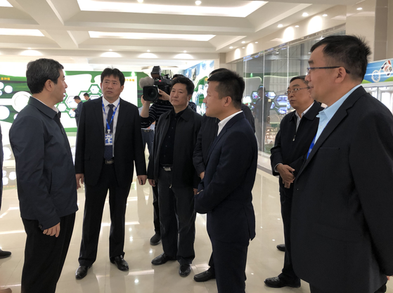 河南省委副书记、省长陈润儿一行莅临 米兰app登录入口_米兰online(中国)集团鲁山瑞亚牧业有限公司视察调研