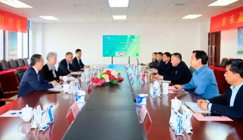 深化合作交流 互信共赢发展丨瑞典爱克林公司首席执行官 Ms.Marie Samuelsson 一行莅临米兰app登录入口_米兰online(中国)乳业
