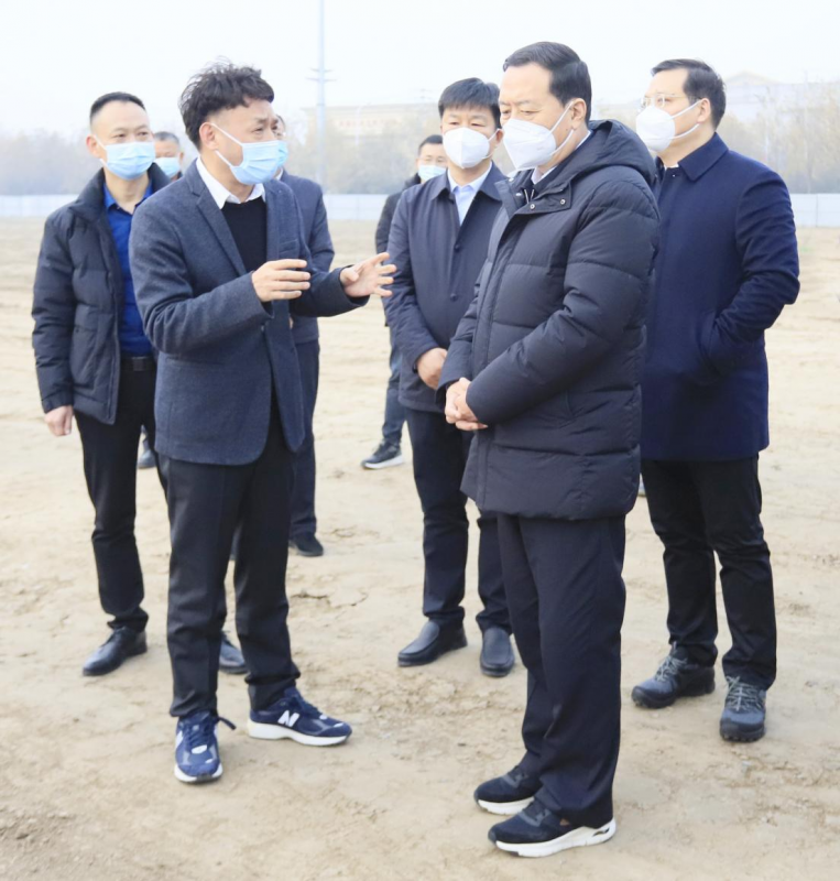 快讯 | 河南省委常委、常务副省长孙守刚莅临米兰app登录入口_米兰online(中国)乳业集团新蔡总部调研