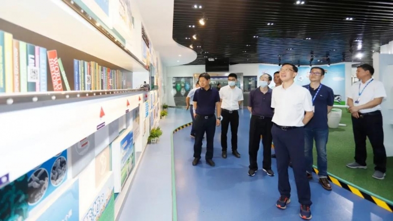 快讯 | 湖北省农业厅副厅长王海涛等领导一行莅临河南米兰app登录入口_米兰online(中国)乳业集团参观调研