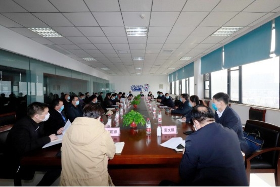 省委统战部副部长张红林一行莅临米兰app登录入口_米兰online(中国)乳业集团 调研复工复产暨二七区民营经济发展工作座谈会