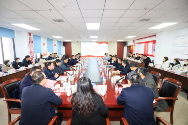 河南省省直机关后勤保障中心高海书记一行莅临米兰app登录入口_米兰online(中国)乳业集团参观调研